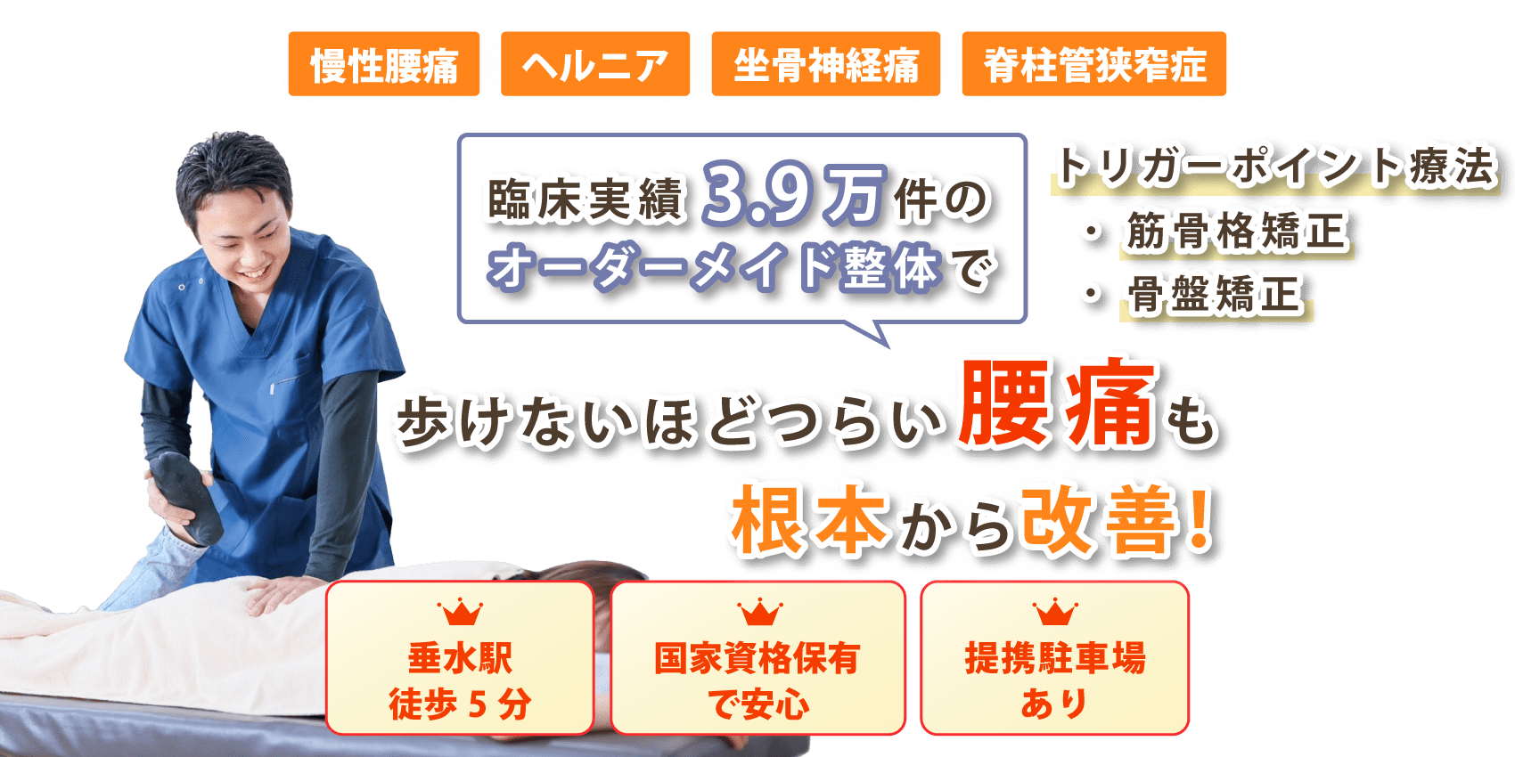 神戸市で腰痛の改善ならLife整骨院